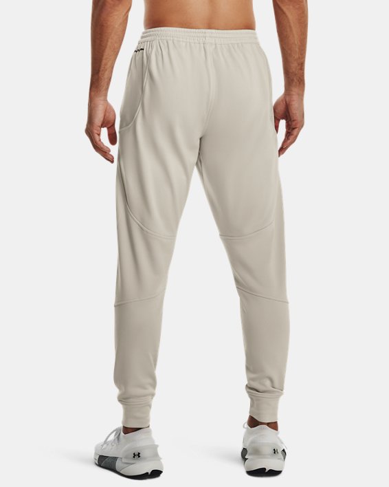 Men's Armour Fleece® Storm Pants, White, pdpMainDesktop image number 1